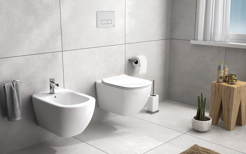 sanitari sospesi ideal standard tesi quaranta ceramiche